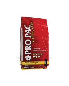 Pro Pac Ultimates Chicken & Brown Rice Formula Dry Dog Food - 12 Kg
