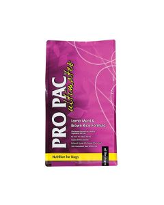Pro Pac Ultimates Lamb & Rice Dry Dog Food