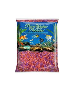 Pure Water Pebbles Fruit Delight Neon Substrate - 5 lbs