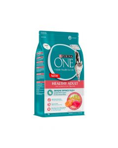 Purina One Healthy Adult with Salmon and Tuna Dry Cat Food 