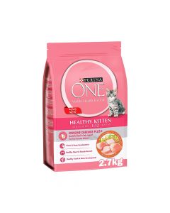Purina One Healthy Kitten with Chicken Dry Cat Food - 2.7 Kg