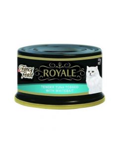 Purina Fancy Feast Royale Tender Tuna Tossed with Whitebait Wet Cat Food, 85g 