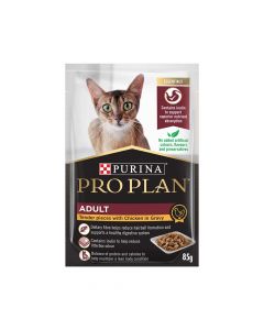 Purina Pro Plan Tender Pieces with Chicken in Gravy Wet Cat Food - 85 g - Pack of 12