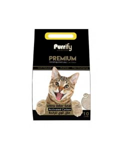تراب قطط متكتل بريميوم من بيورفاي، 10 لتر