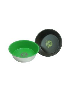 Raintech Stainless Steel Feeding Bowl with Special Bottom Paint & Print