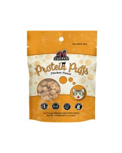 Redbarn Protein Puffs Chicken Flavor Cat Treat, 28g