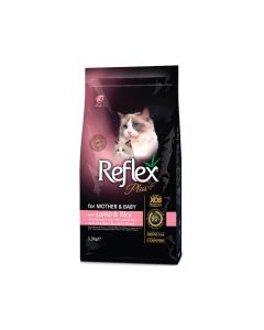 Reflex Plus Lamb and Rice Mother And Baby Dry Cat Food - 1.5 kg