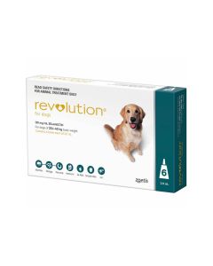 Revolution (Selamectin) Topical Parasiticide for Dogs - 2 ml