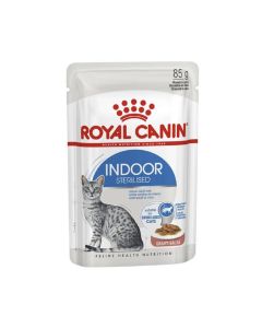 Royal Canin Feline Health Nutrition Indoor Gravy Cat Food Pouch - 85 g