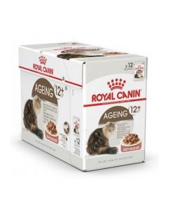 Royal Canin Ageing +12 Cat Food Pouches - 85g - Pack of 12