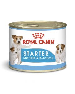 Royal Canin Canine Health Nutrition Starter Mousse Dog Can Food - 195 g - Pack of 12