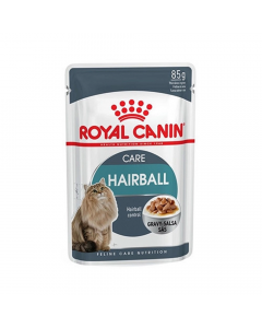 Royal Canin Feline Care Nutrition Hairball Gravy Cat Food Pouch - 85 g