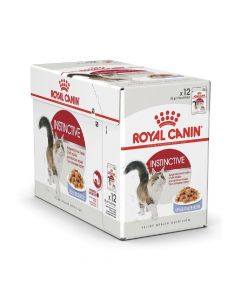 Royal Canin Jelly Instinctive For Adult Cats Pouches 85g - Pack of 12