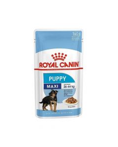Royal Canin Maxi Puppy Food Pouches - 140g - Pack of 10