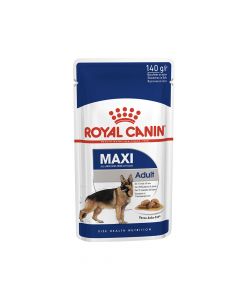 Royal Canin Size Health Nutrition Maxi Adult Wet Dog Food Pouches - 140g - Pack of 10