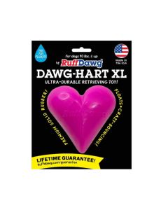 Ruff Dawg Solid Rubber Hart Retrieving Dog Toy for Large Dogs