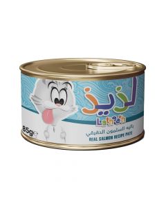 Latheeth Real Salmon Recipe Pate Cat Wet Food - 85 g - Pack of 24