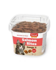 Sanal Cat Salmon Bites cup - 75g