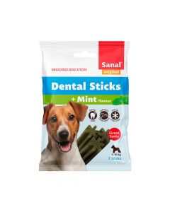 مكافأة أعواد بنكهة النعناع لصحة أسنان الكلاب من سانال - 105 جرام