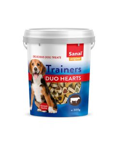 Sanal Trainers Duo Hearts Dog Treat - 300 g
