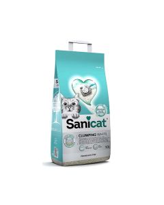 Sanicat Clumping White Fragrance Free Cat Litter