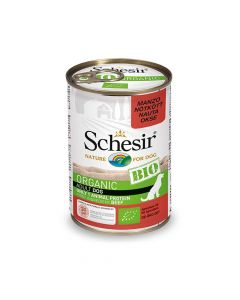 Schesir Bio Beef Adult Canned Dog Food - 400g