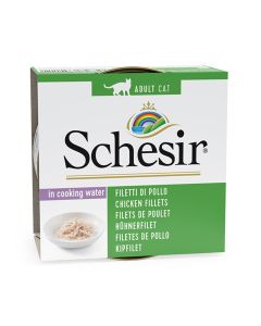 Schesir Chicken Fillets Natural Style Cat Food - 85g - Pack of 12