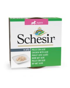 Schesir Chicken Fillets With Aloe Puppy Food - 150g