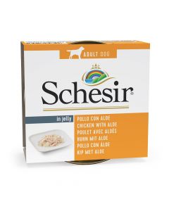 Schesir Chicken Fillets With Aloe In Jelly Dog Food, 150g