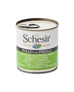 Schesir Dog Chicken with Green Beans Canned Dog Food - 285 g