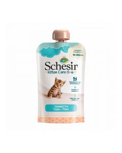 Schesir Kitten Care Tuna in Cream Cat Food Pouch 0-6 Months - 150 g