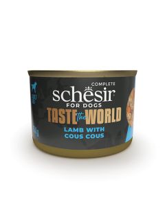 Schesir Taste The World Lamb with Cous Cous Broth Canned Dog Food - 150 g