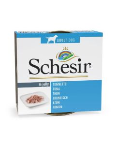 Schesir Tuna in Jelly Wet Dog Food Can - 150g