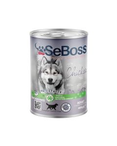 SeBoss Premium Chicken Pate Canned Dog Food - 400 g