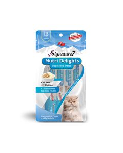 Signature7 Nutri Delights Chicken with Quinoa Puree Cat Treats - 60 g