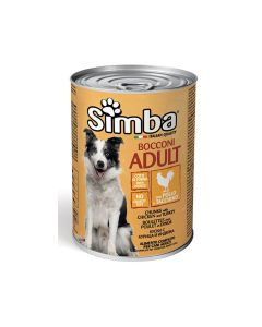 Simba Chunks with Chicken and Turkey Canned Dog Food - 415 g