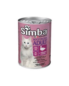 Simba Chunkies with Guinea Fowl and Duck Cat Wet Food - 415 g