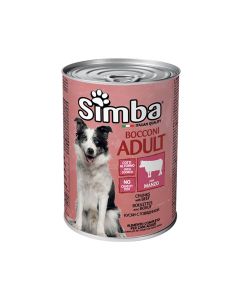 Simba Chunks with Beef Dog Wet Food - 415 g