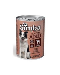 Simba Chunks with Lamb Canned Dog Food - 415 g