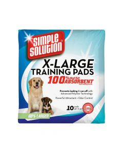 Simple Solution Extra Large Dog Training Pads, 10 counts