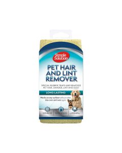 Simple Solution Pet Hair and Lint Remover Long Lasting Sponge