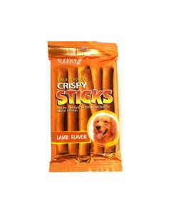 Sleeky Crispy Sticks Lamb Flavor Dog Treats, 90g