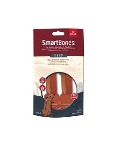 SmartBones Beef Medium Bone Dog Treat, 158g, 2 Pcs