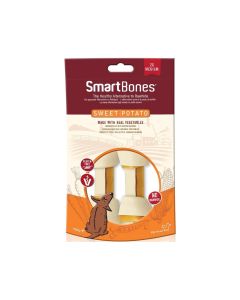 SmartBones Sweet Potato Medium Bone Dog Treat, 158g, 2 Pcs