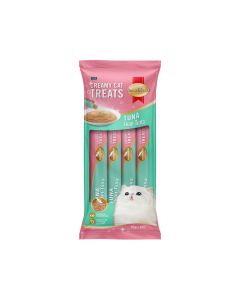 SmartHeart Creamy Tuna Cat Treats - 4 x 15 g