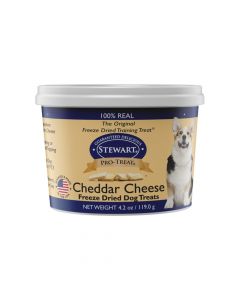 Stewart Pro-Treat Cheddar Cheese Dog Treats, 4.2 oz