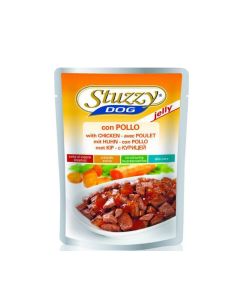 Stuzzy Chunks with Chicken in Jelly Dog Food Pouch - 100g