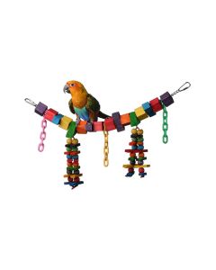 Super Bird Rainbow Bridge Jr Bird Toy