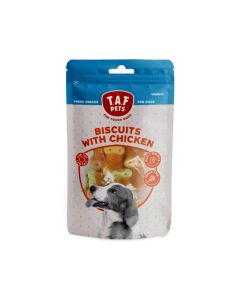 T.A.F Pets Biscuits with Chicken Fresh Dog Treats - 75 g