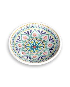 Tarhong Boho Medallion Saucer - Multi - 5.2" x 5.2" x 1.1"